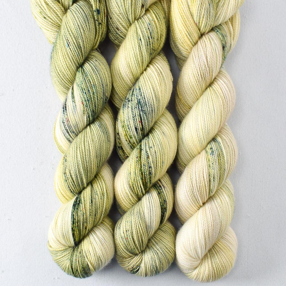 Green Eyed Monster - Miss Babs Yummy 2-Ply yarn