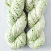 Green Eyed Monster - Miss Babs Yummy 2-Ply Toes superwash Merino wool yarn