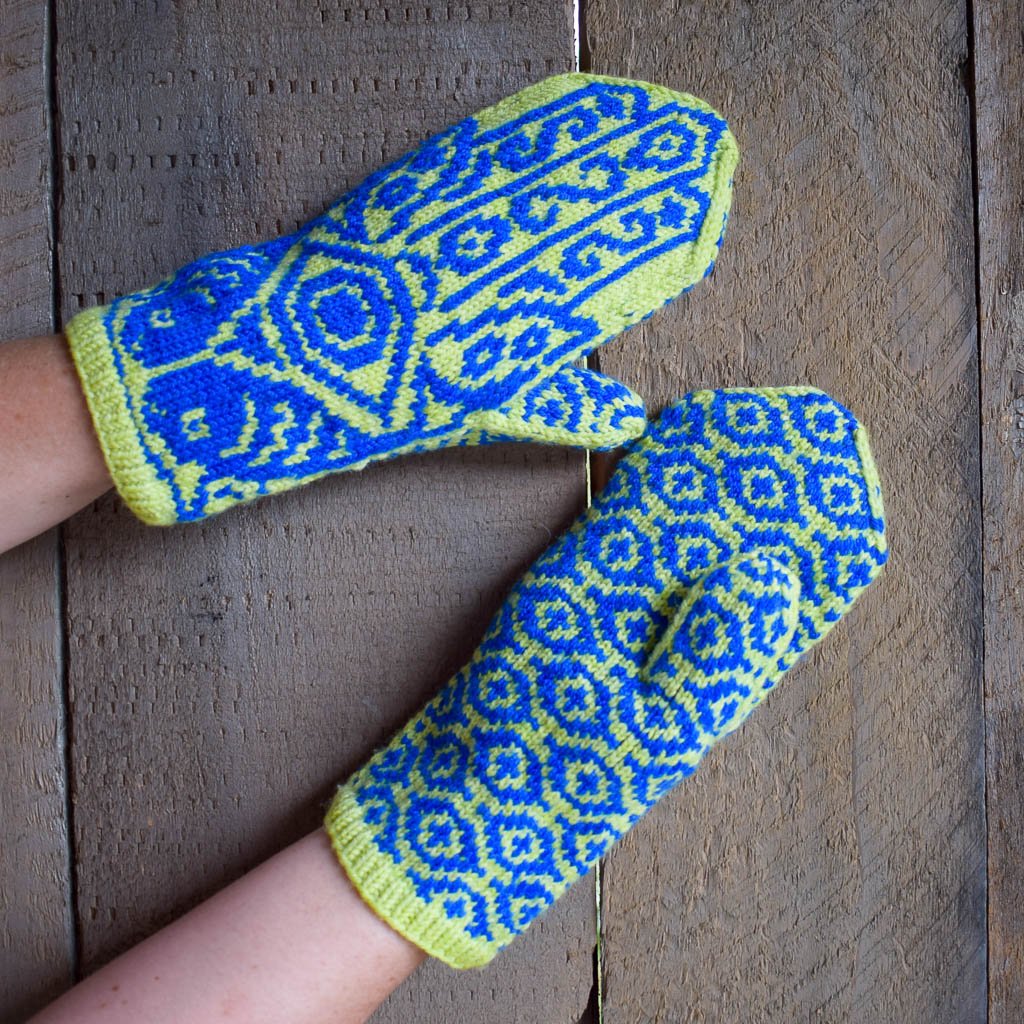 Hamsa Mittens - Miss Babs Project