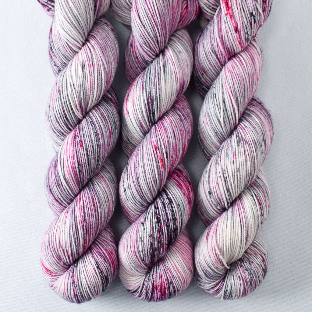 Hearts and Arrows - Miss Babs Putnam Merino wool and nylon sock yarn