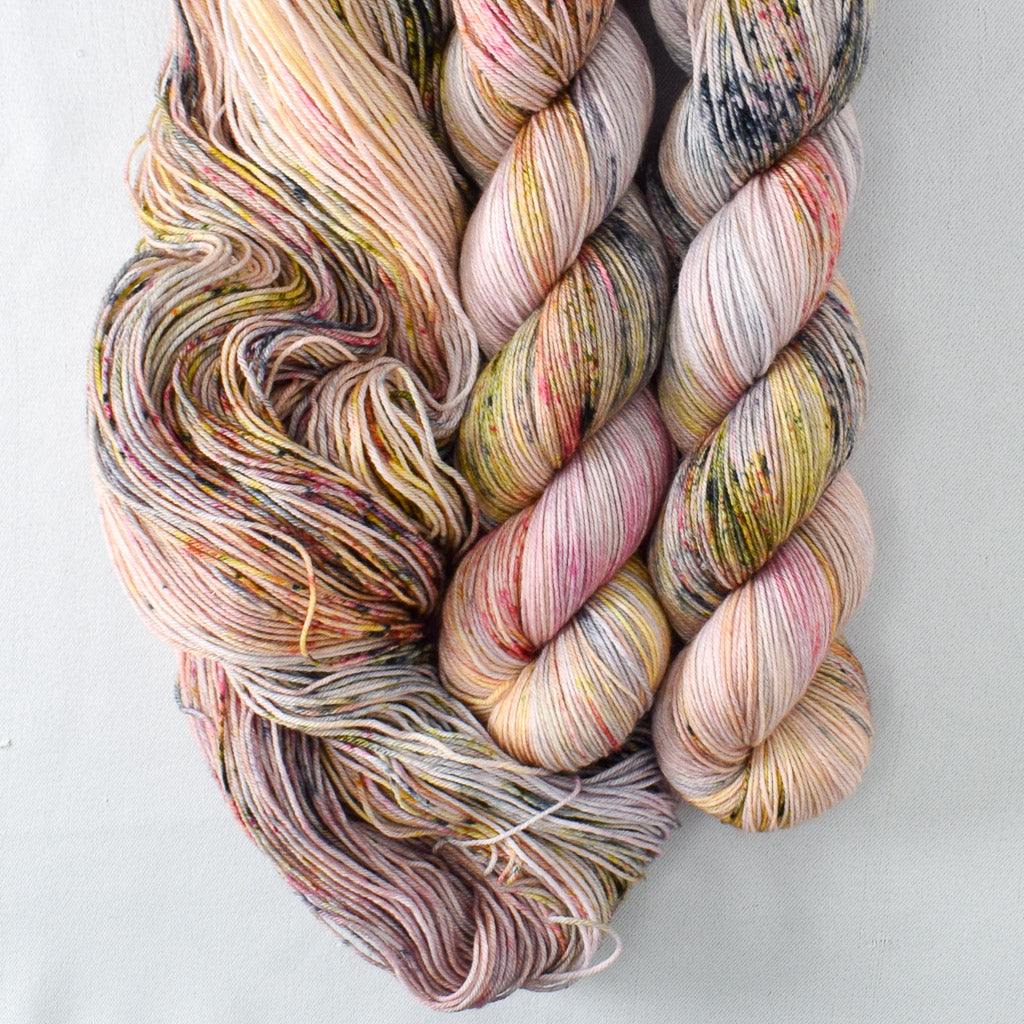 Heirloom Pumpkins - Miss Babs Tarte wool blend sock yarn