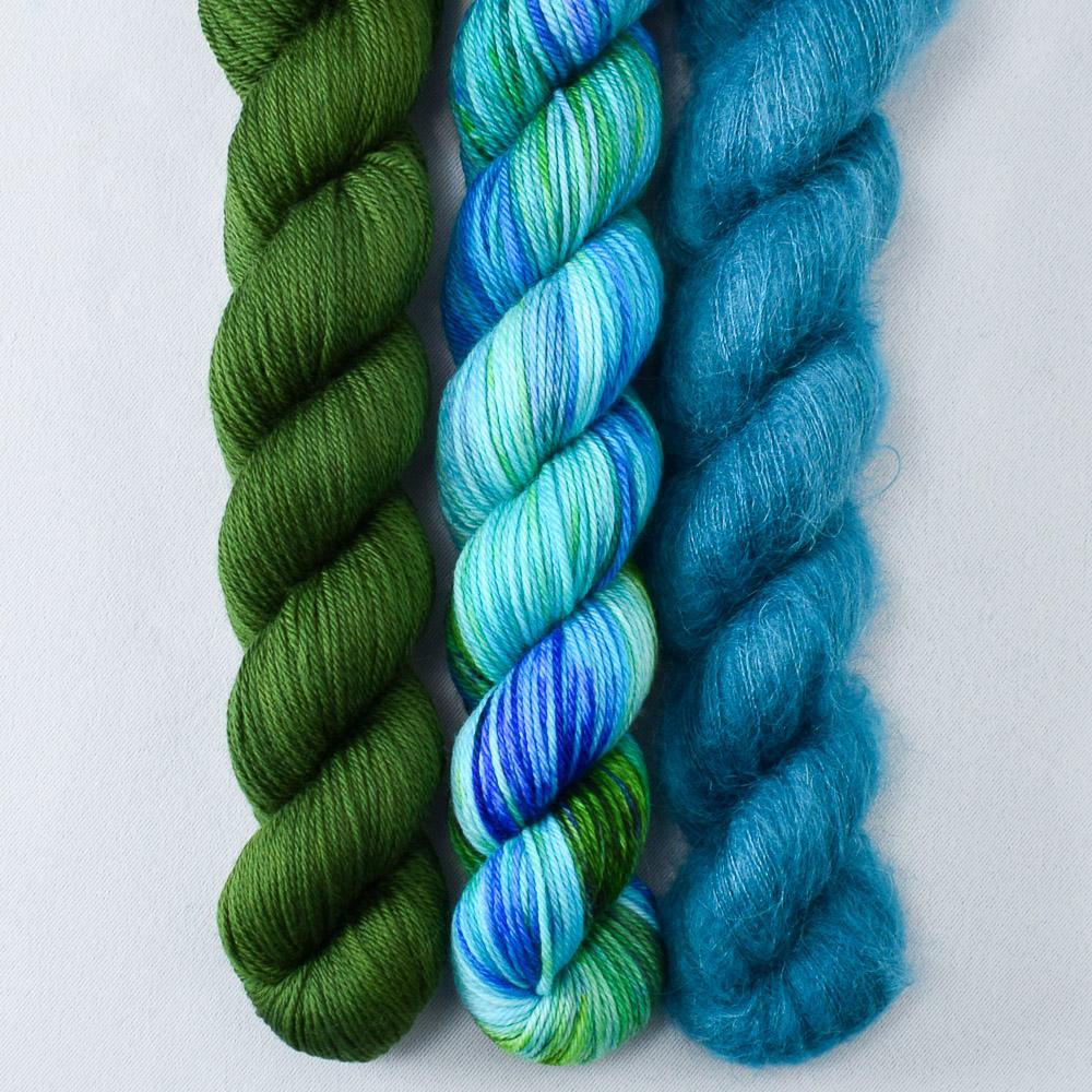 Herbalist, Rainforest, Smurf n Turf - Miss Babs Pillowy Cowl Set