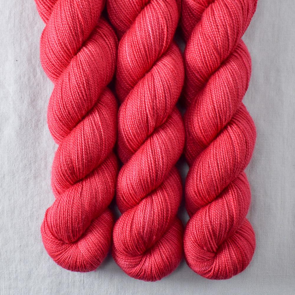 Hibiscus - Miss Babs Yummy 2-Ply superwash Merino wool yarn