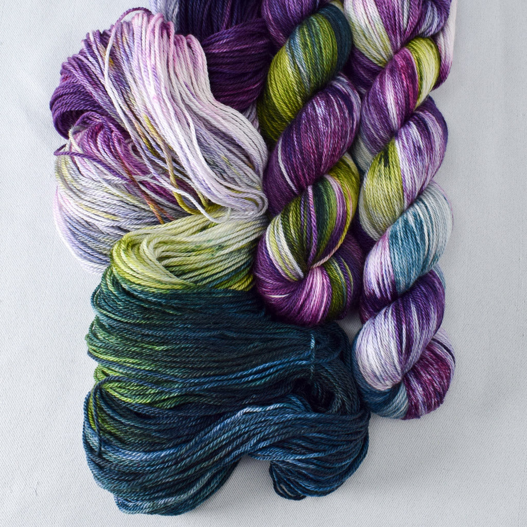 Hillside Lupine - Miss Babs Caroline merino-cashmere-nylon yarn