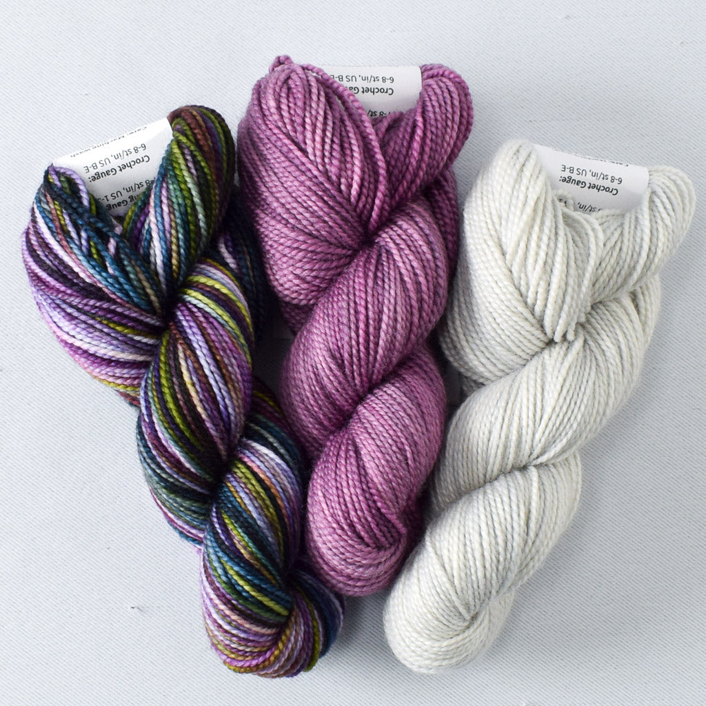 Hillside Lupine, Fig, Ice Garden - Miss Babs Gnome News is Good News Set