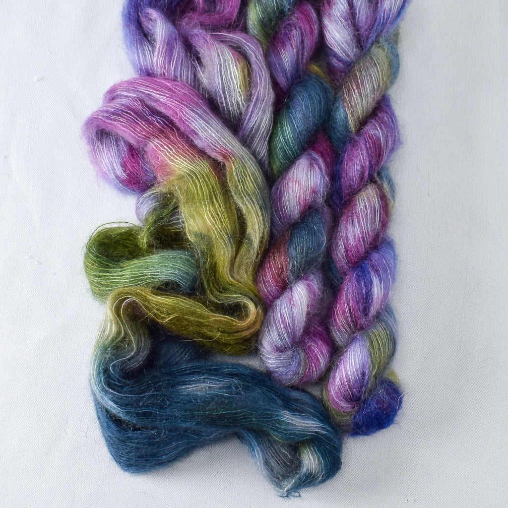 Hillside Lupine - Miss Babs Moonglow yarn