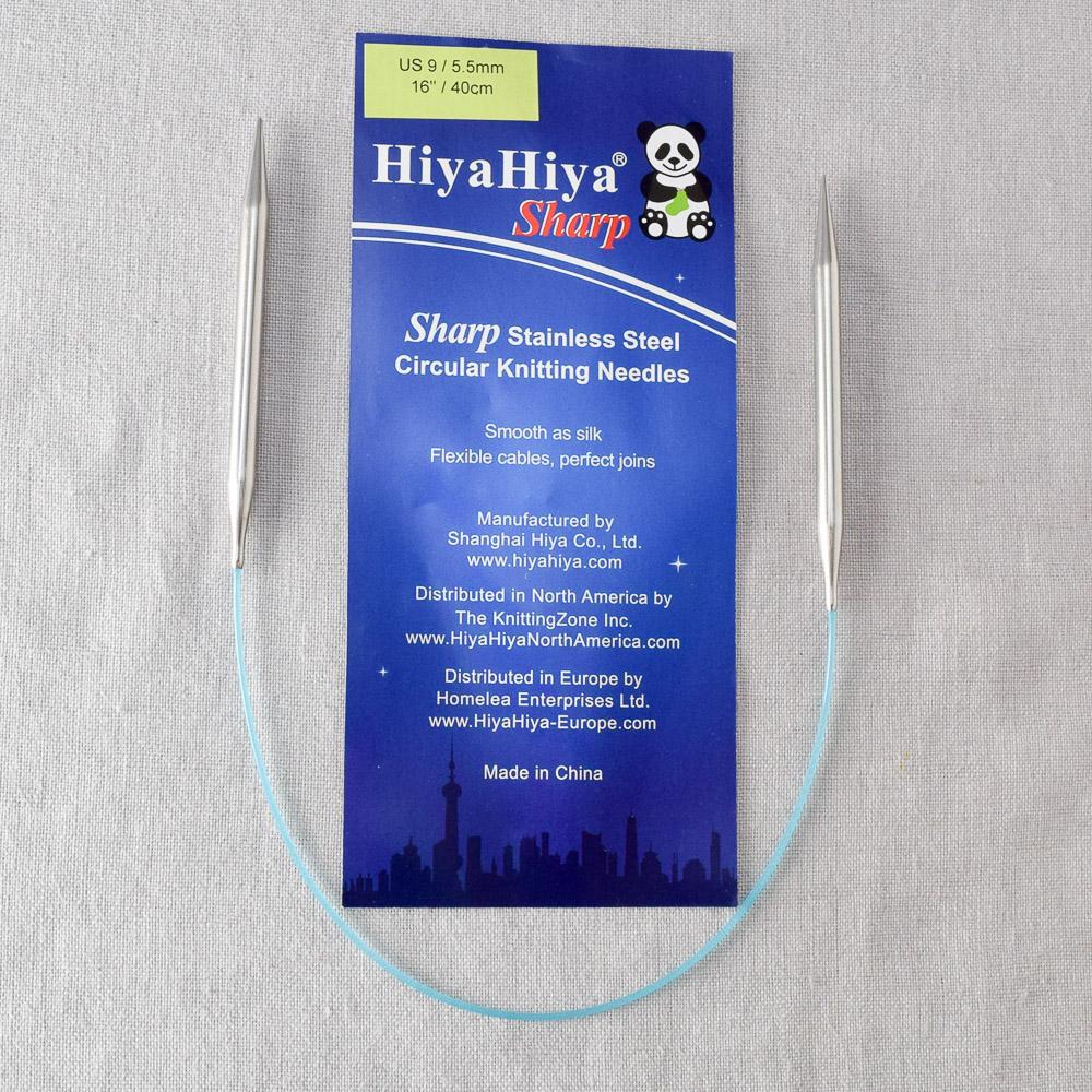 HiyaHiya 16" Sharp Steel Circular Needle