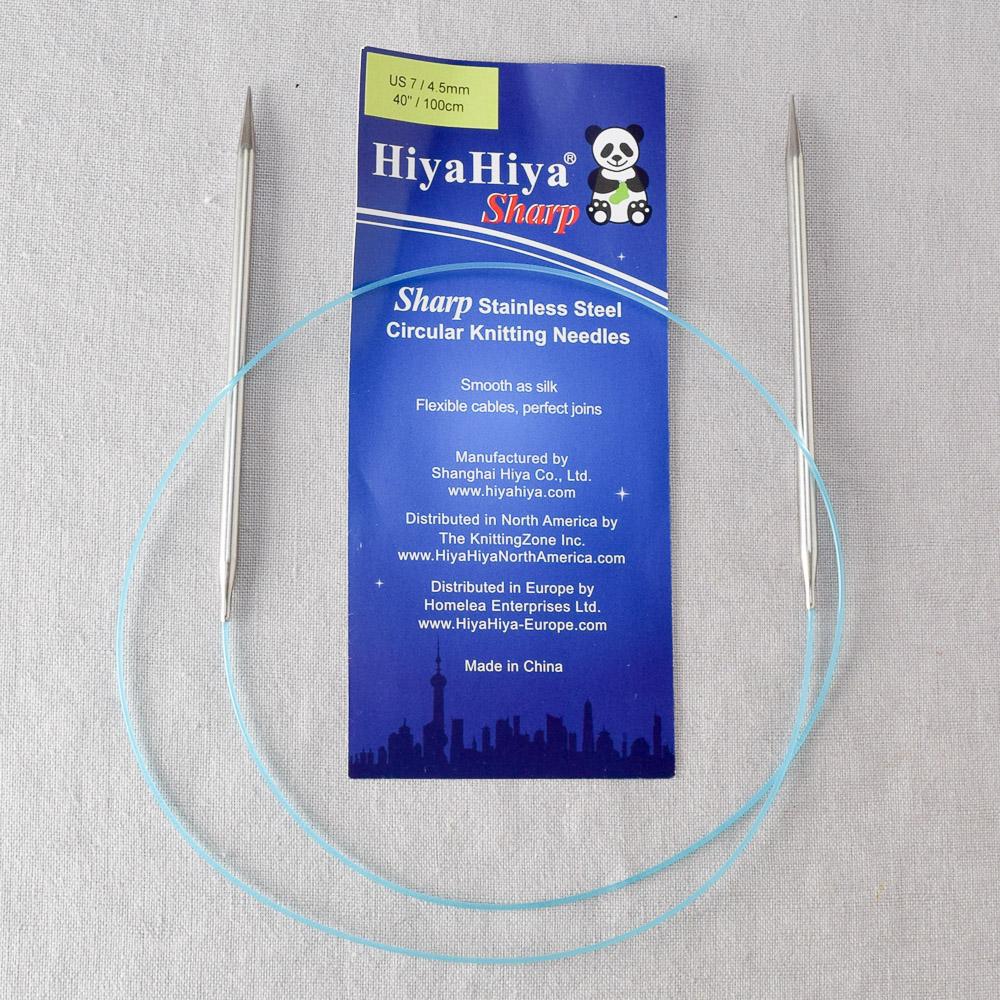 HiyaHiya 40" Sharp Steel Circular Needle