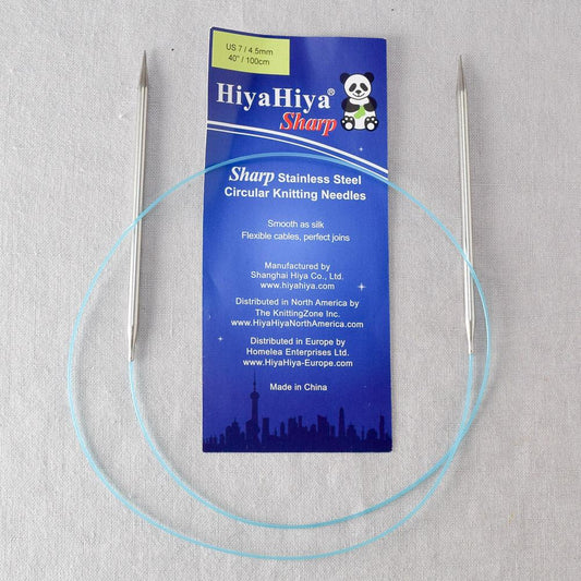 HiyaHiya 40" Sharp Steel Circular Needle