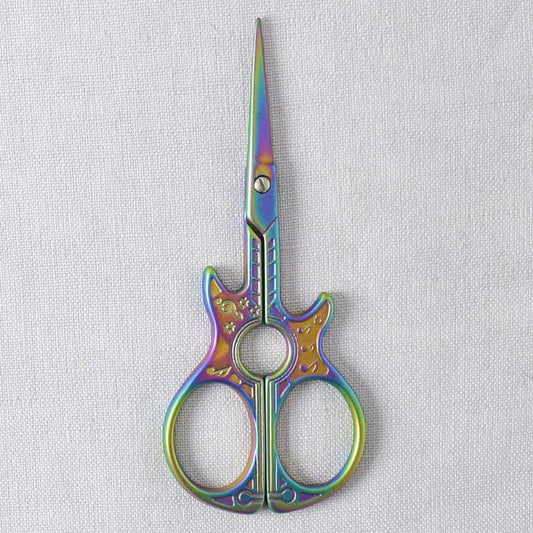 HiyaHiya Rainbow Scissors - Guitar - Miss Babs Notions