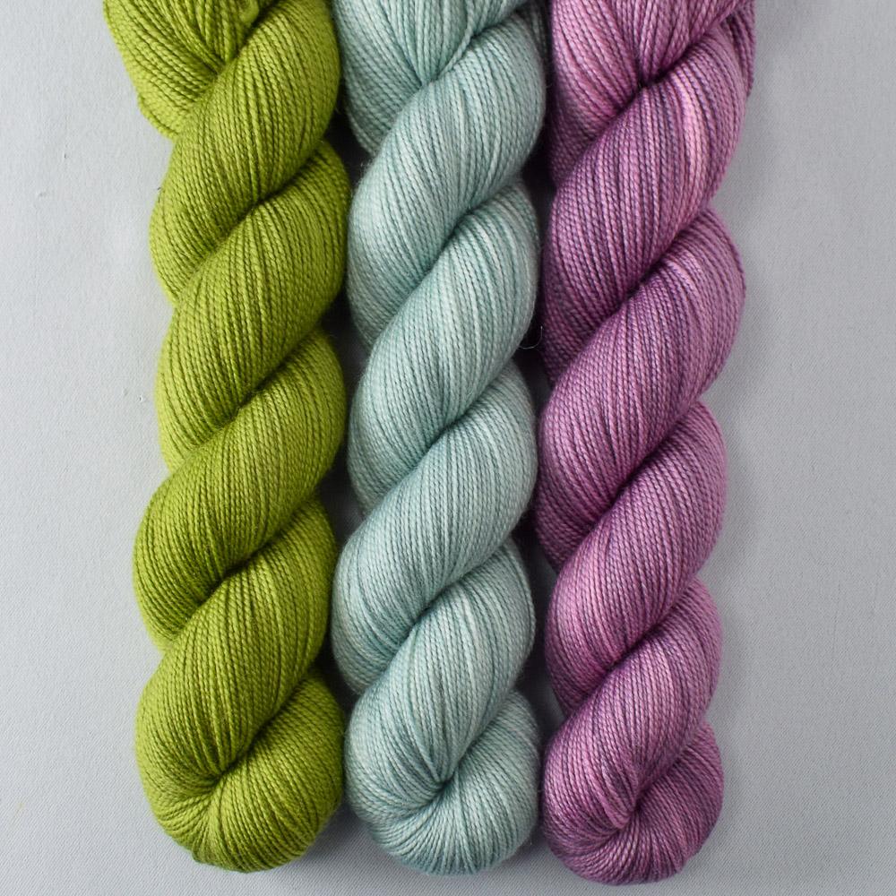 Hops, Lepidolite, Palm Valley - Miss Babs Yummy 2-Ply Trio
