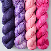 Hot To Trot, Lilacs, Princess Party, Purple Mountains - Miss Babs Caroline Quartet