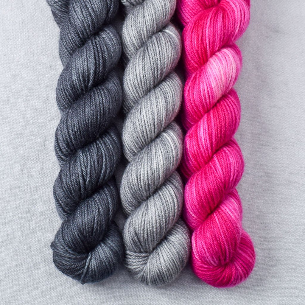 Hot to Trot, Thunderstorm, Pewter - Miss Babs Yowza Mini Trio
