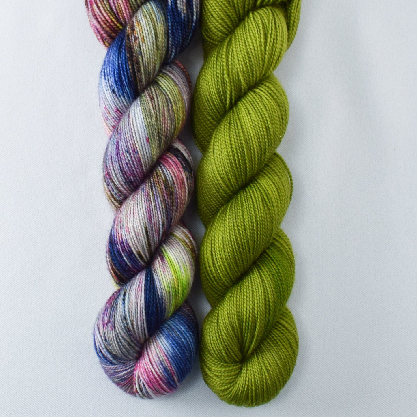 Hydrangea Bouquet - MDSW 2021, Dragon Claw - Miss Babs 2-Ply Duo