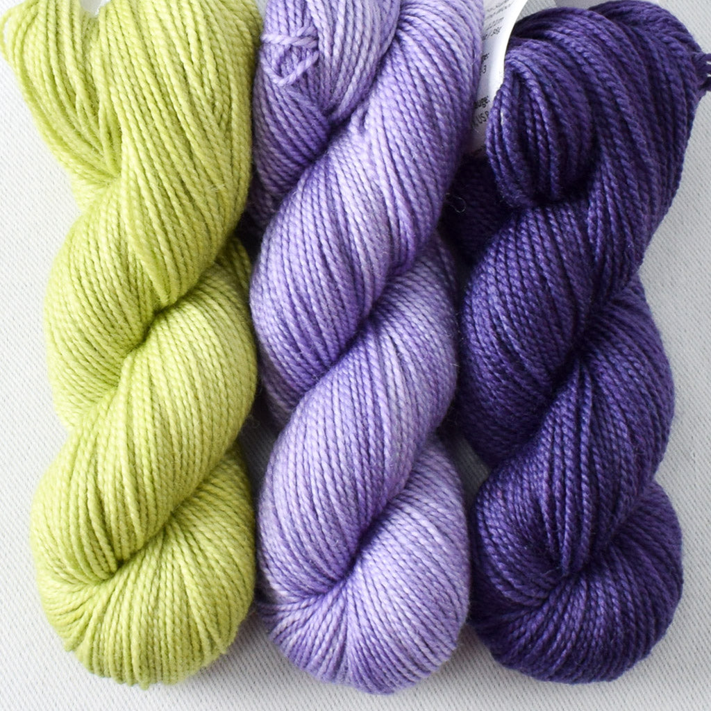 Iantha, Orchid, Dark Pleiades - Miss Babs Toe Trio