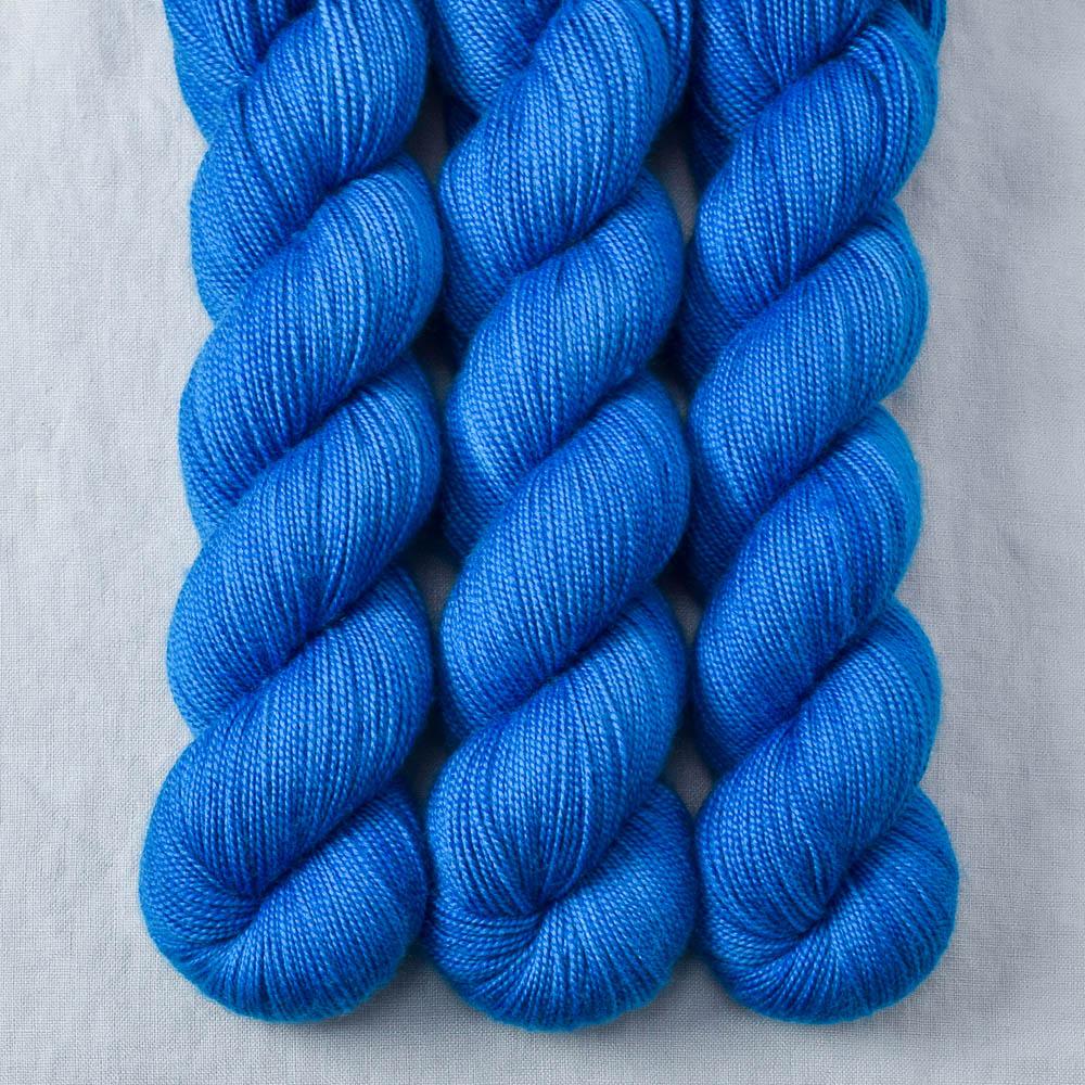 Indigo Bunting - Miss Babs Yummy 2-Ply superwash Merino wool yarn