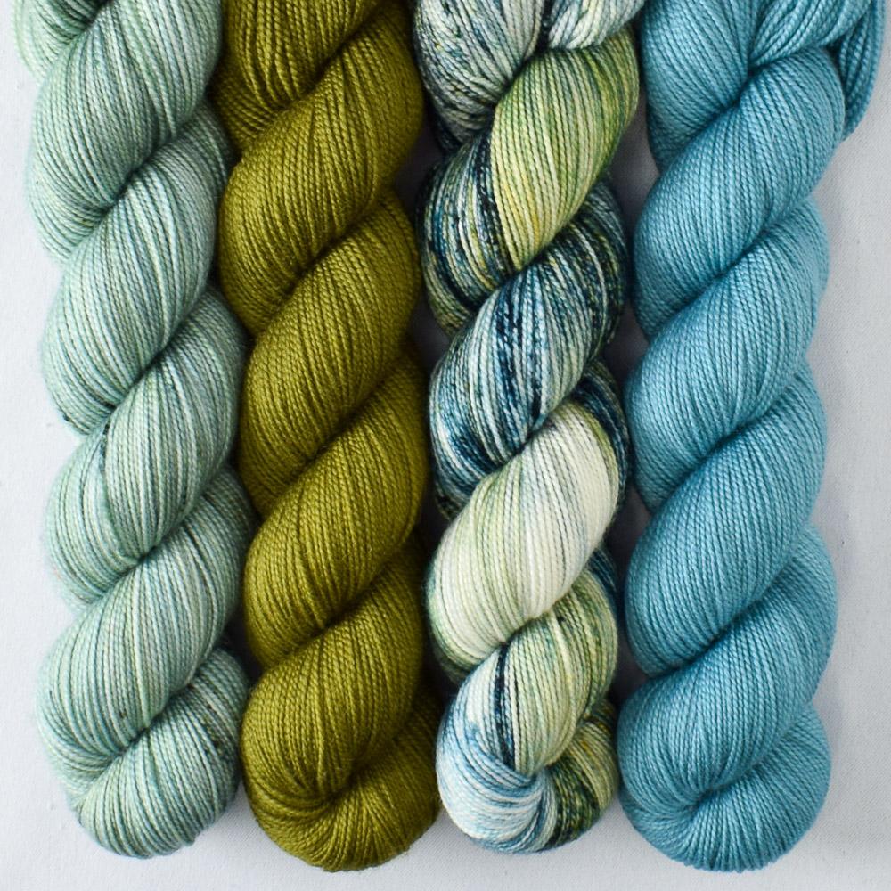 In the Meadow, Moss, Pacifica, Skat - Miss Babs Yummy 2-Ply Quartet