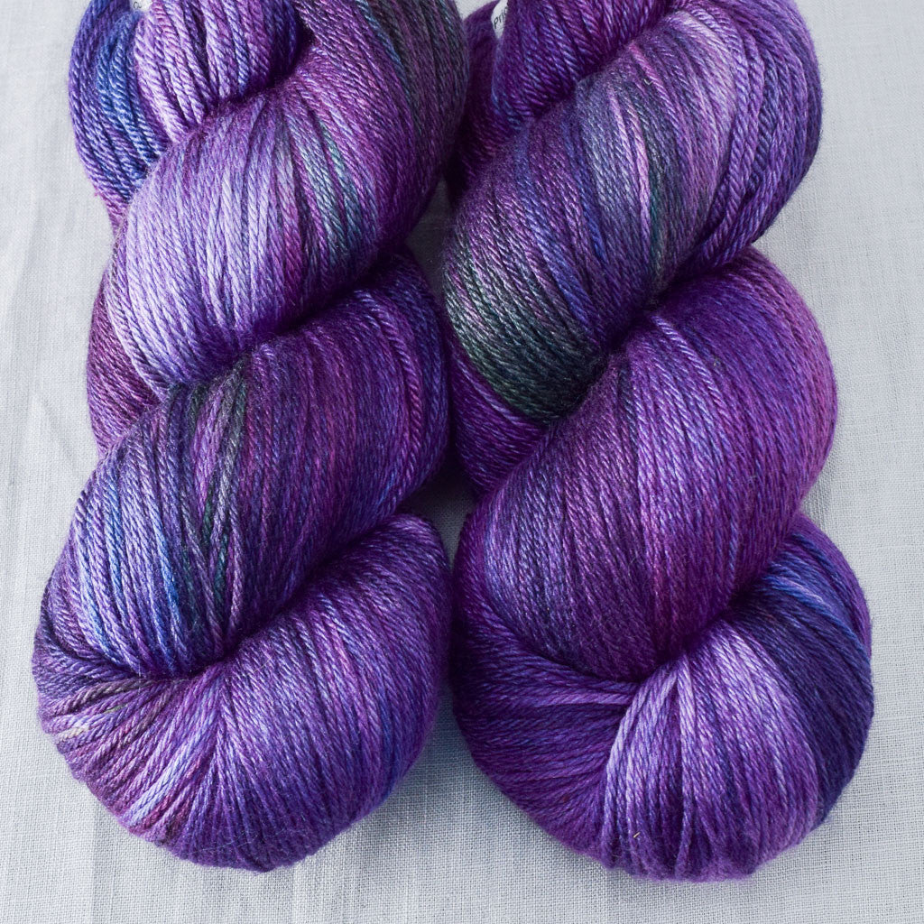 Irises - Miss Babs Big Silk wool and silk blend yarn