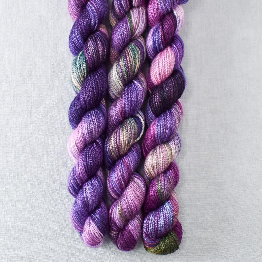 Irises - Miss Babs Sojourn cashmere and silk yarn
