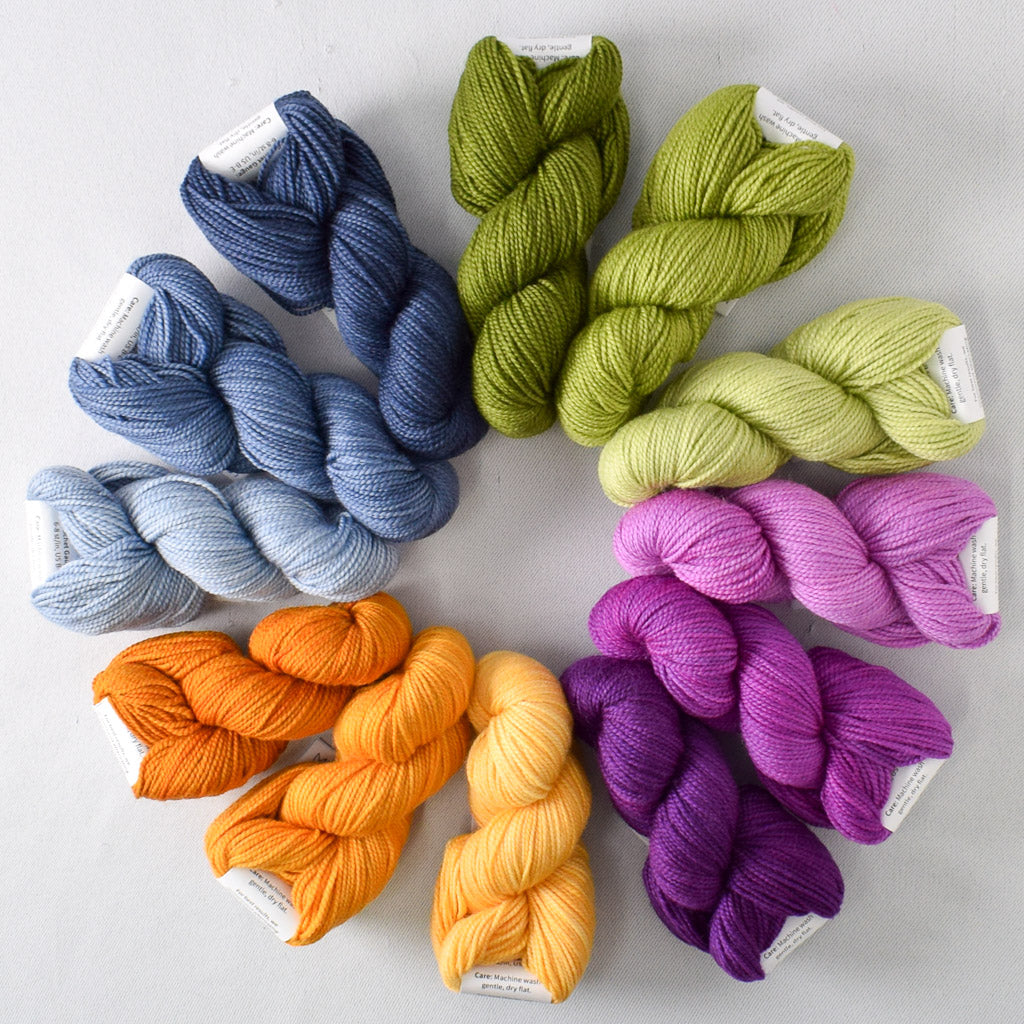 Ivy, Scorpio, Amber, Denim - Miss Babs Crown Wools Set
