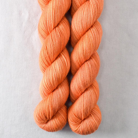 Jaffa Cake - Miss Babs Yummy 2-Ply superwash Merino wool yarn
