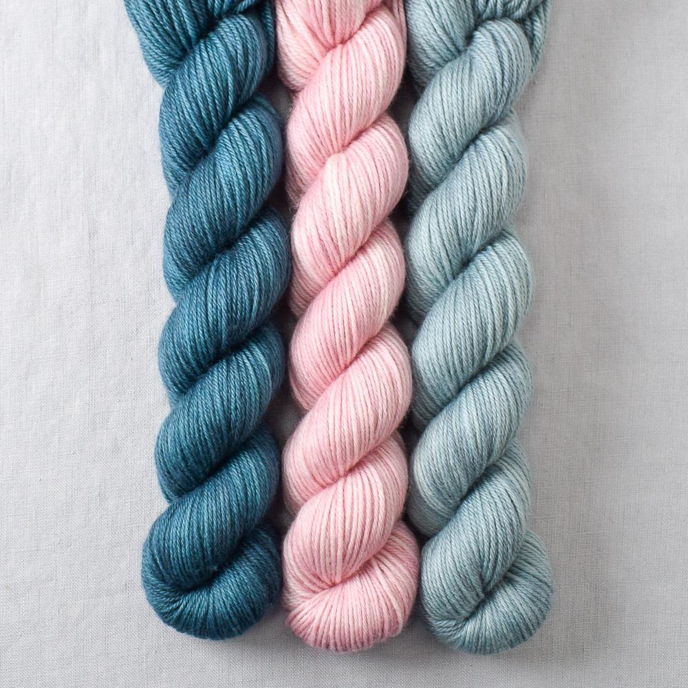Juniper, Oregon Mist, Sugar - Miss Babs Yowza Mini Trio