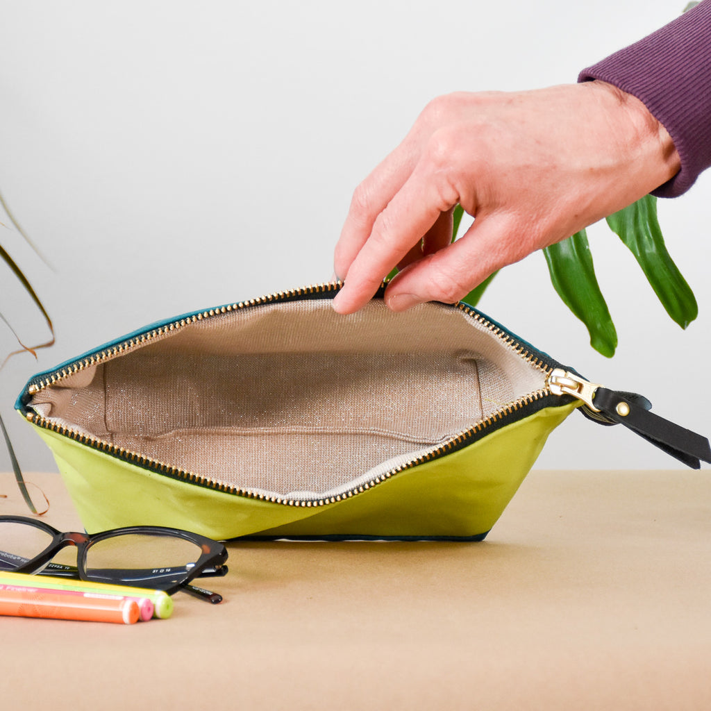 Kiwi and Teal Bag No. 1 - The Essentials Bag