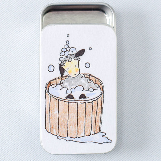 Knitbaahpurl Handwash Lamb Notions Tin - Miss Babs Notions