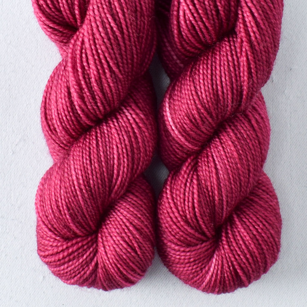 Knock Out Rose - Miss Babs Yummy 2-Ply Toes superwash Merino wool yarn