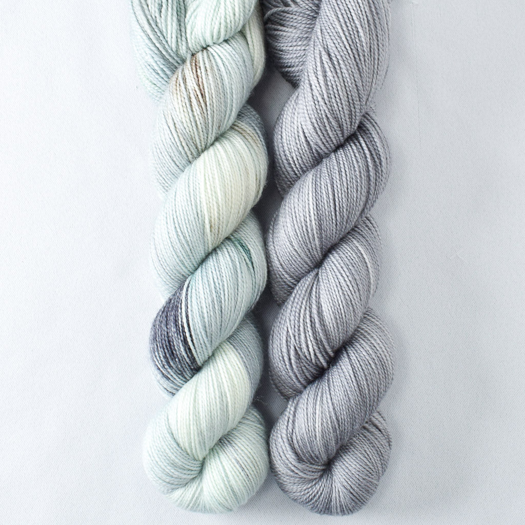 Krill, Shale - Miss Babs 2-Ply Duo