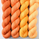 Kumquat, Month of Sundays, Sugar Maple 3, Torchbearer - Miss Babs Yummy 2-Ply Quartet