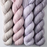 Lace Murex, Softly, Crystal Opal, Chinchilla - Miss Babs Yummy 2-Ply Quartet