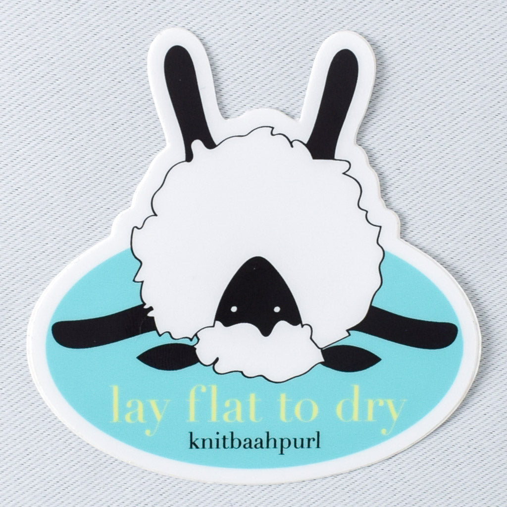 Dryy Sticker Lay Flat to Dry Vinyl Sticker – Miss Babs
