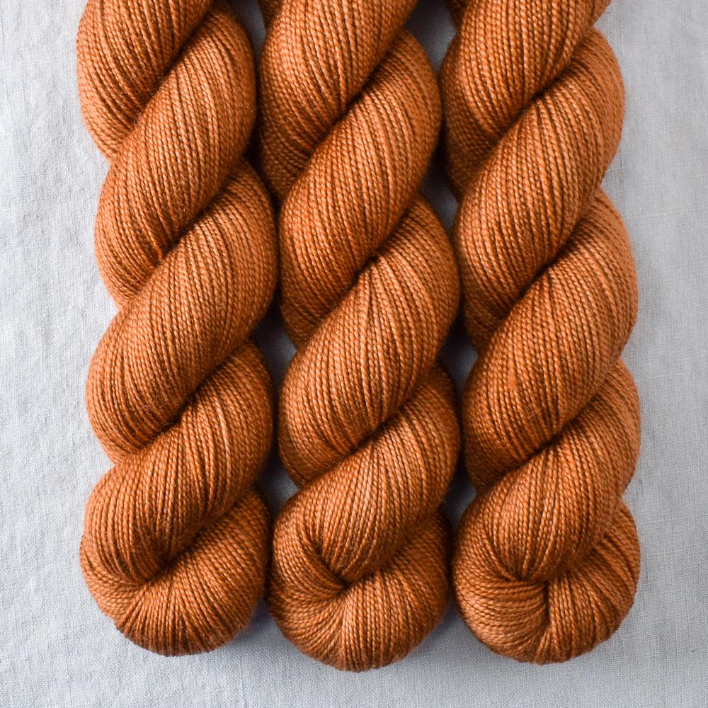Leaf Pile - Miss Babs Yummy 2-Ply superwash Merino wool yarn