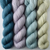 Leaves, Oregon Mist, Provence, Suspense - Miss Babs Yummy 2-Ply Quartet