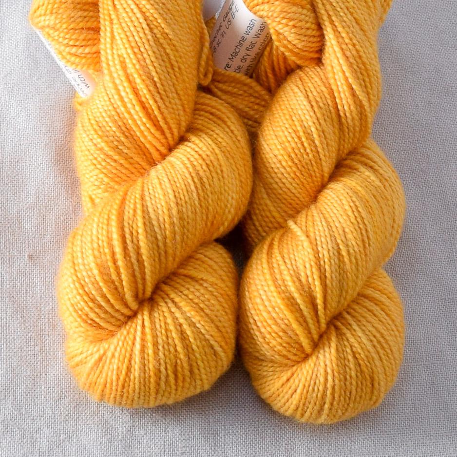 Lemon Amber - Miss Babs 2-Ply Toes yarn