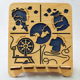 Lemonwood Wool Story Tablet Stand - Miss Babs Notions
