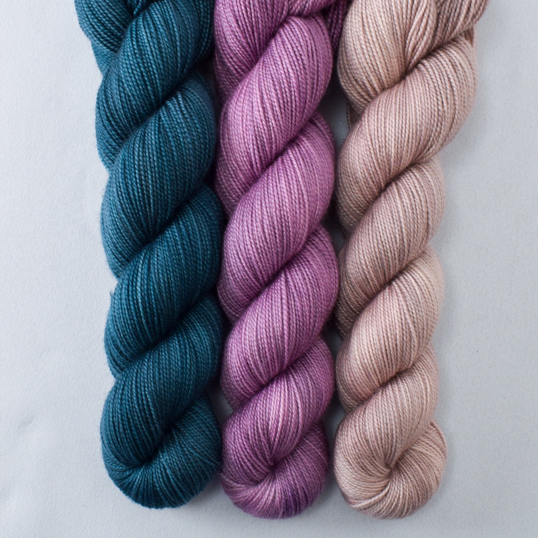 Lepidolite, Suspense, Together - Miss Babs Yummy 2-Ply Trio