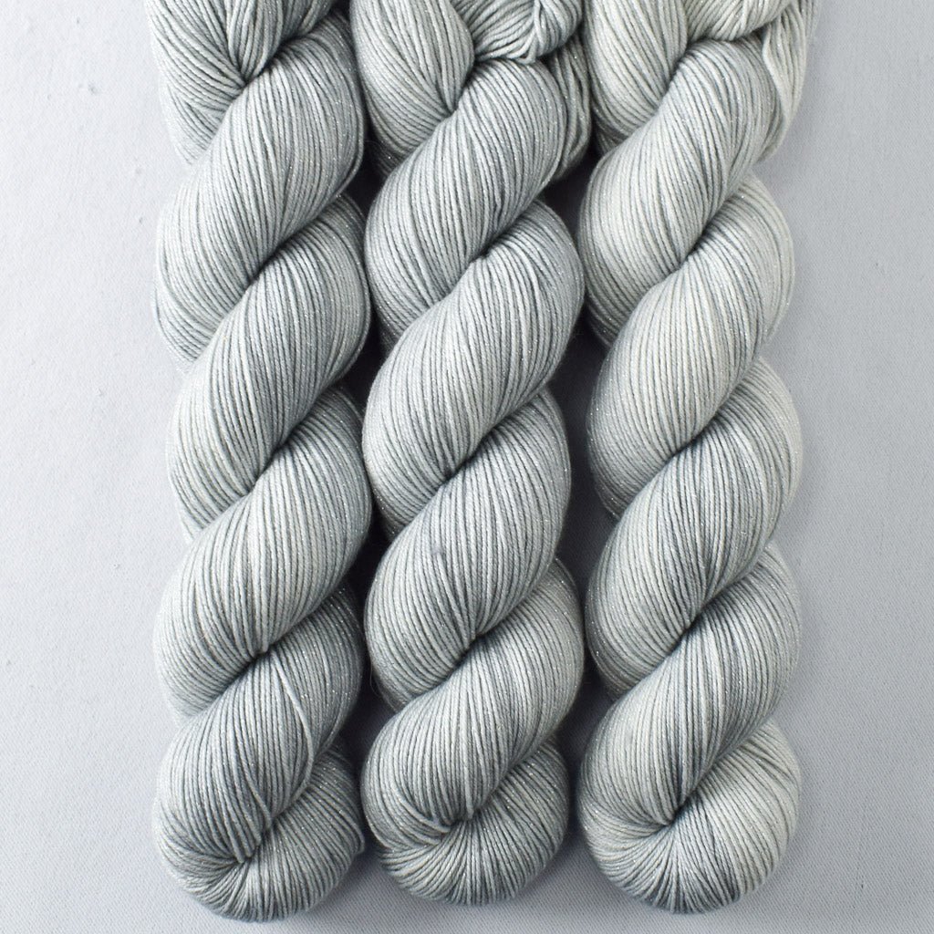Let it Go - Miss Babs Estrellita fingering weight superwash merino and Lurex yarn