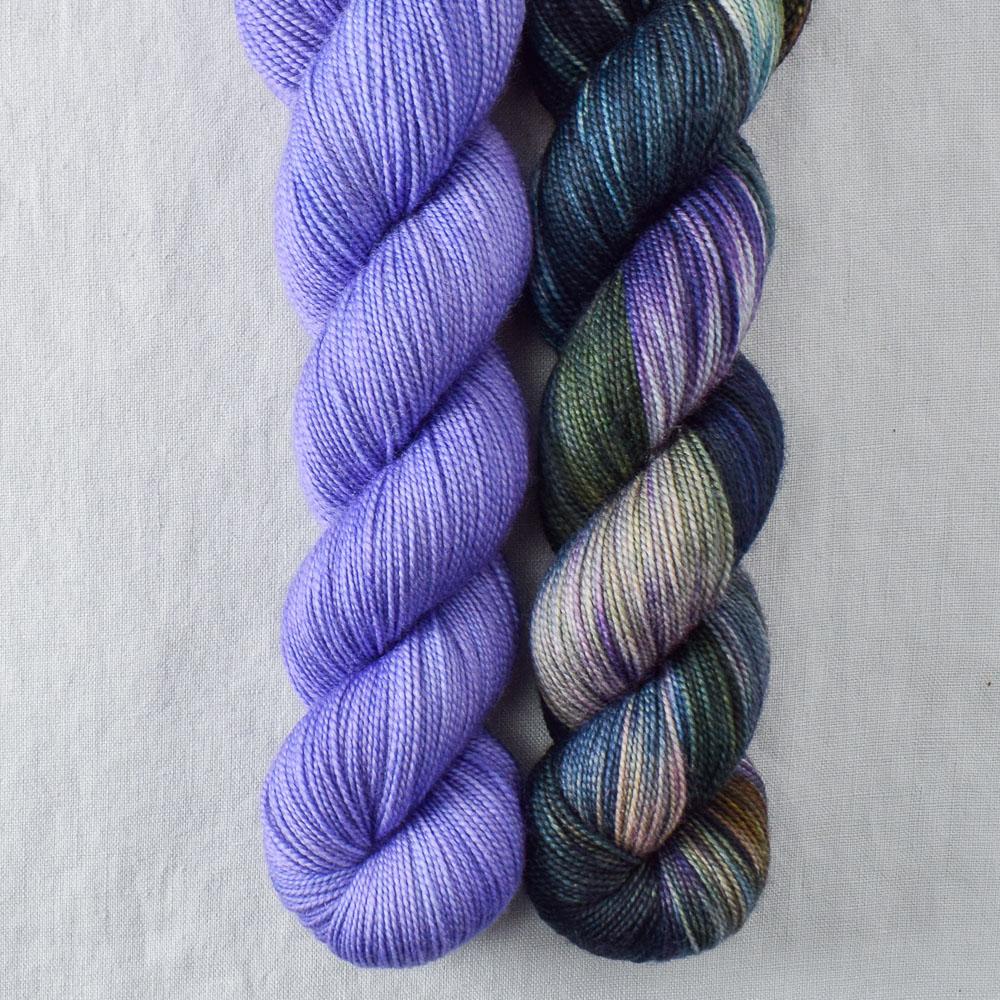 Light Clematis, Soundscape - Miss Babs 2-Ply Duo