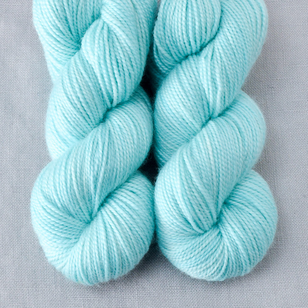 Light Turquoise - Miss Babs Yummy 2-Ply Toes superwash Merino wool yarn