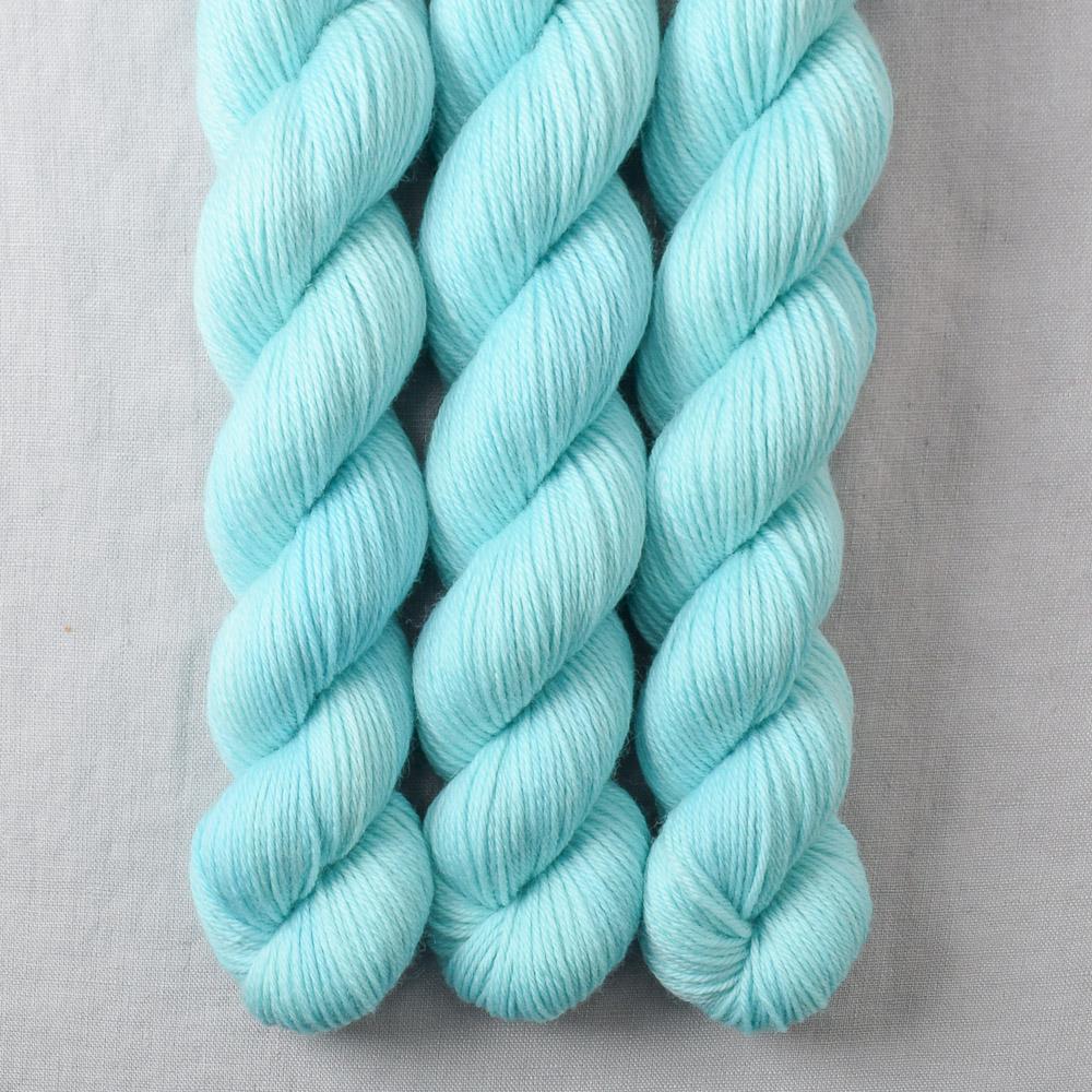 Light Turquoise - Miss Babs Yowza Mini superwash Merino wool yarn