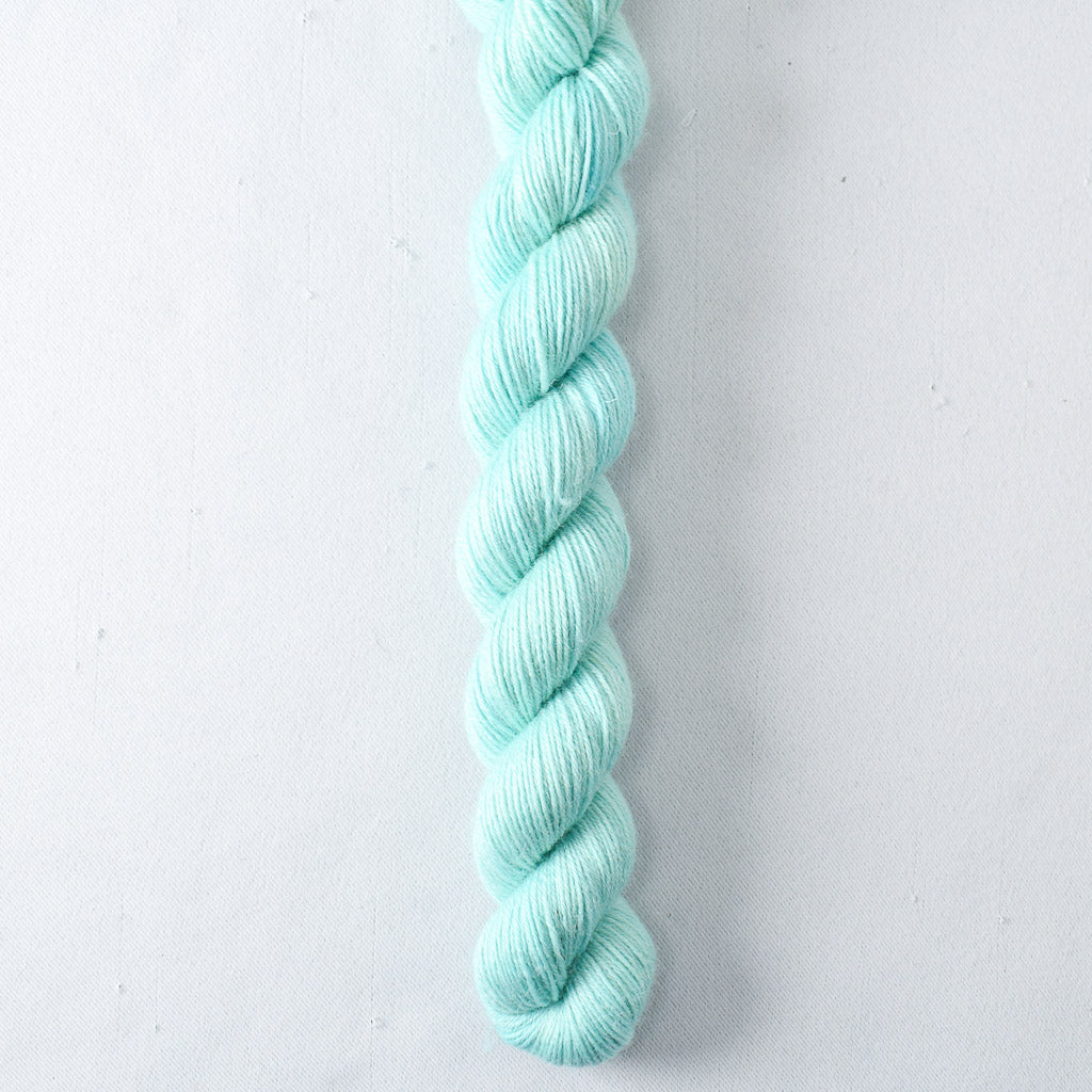 Light Turquoise Partial Skeins - Miss Babs Katahdin yarn