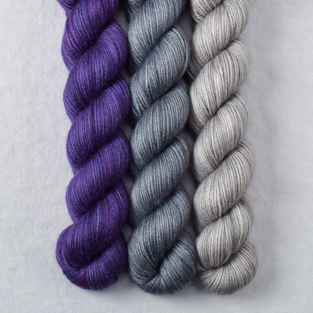 Lilacs, Moonscape, Oyster - Miss Babs Yowza Mini Trio