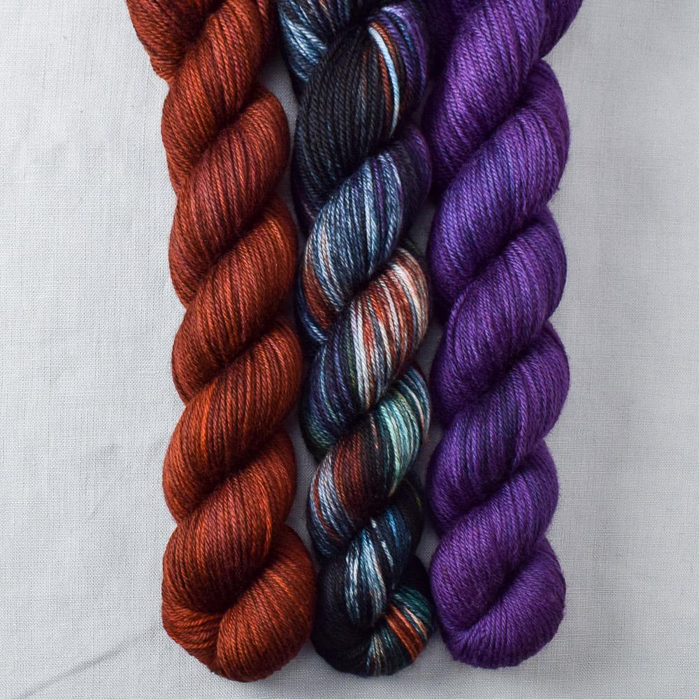 Lilacs, Mystery Girl, Russet - Miss Babs Yowza Mini Trios