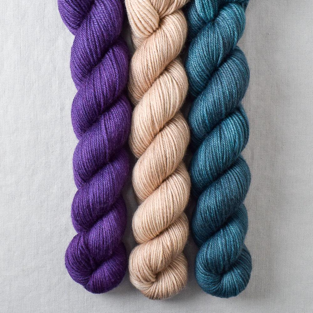 Lilacs, Parchment, Slate - Miss Babs Yowza Mini Trio