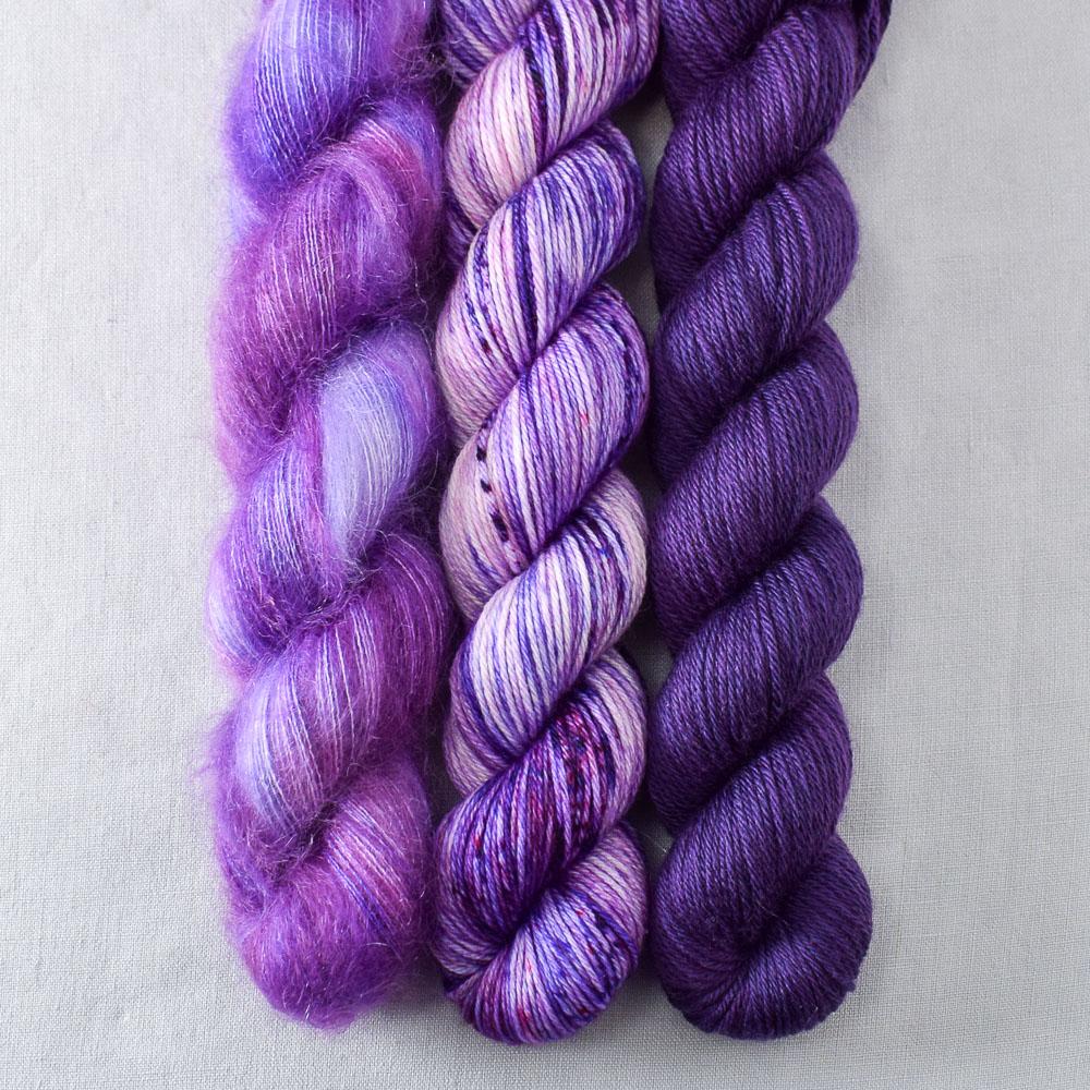 Lilacs, Purple Joy - Miss Babs Pillowy Cowl Set