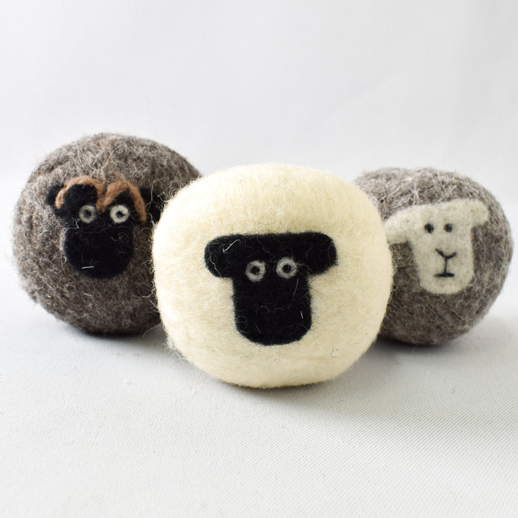 Little Beau Sheep Mixed Sheep Laundry Balls - Miss Babs Notions