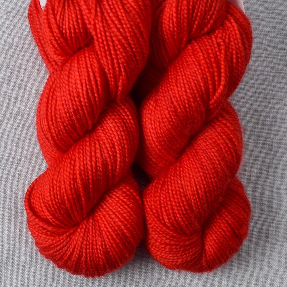 Little Red - Miss Babs Yummy 2-Ply Toes superwash Merino wool yarn