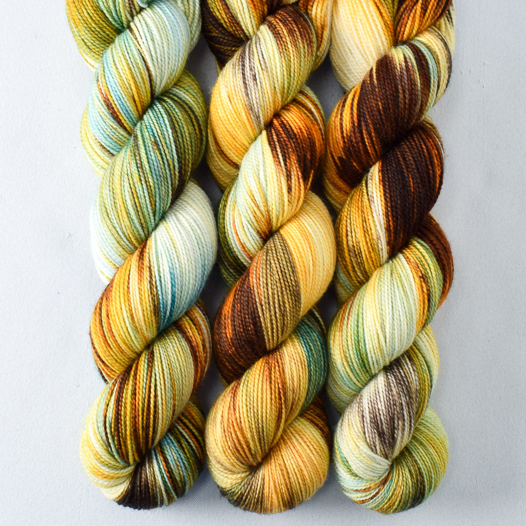 Lost Treasure - Miss Babs Yummy 2-Ply superwash Merino wool yarn